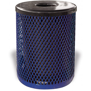 Metal Trash Receptacles