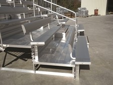 Luxury Bleacher Series w/Picket Guardrail