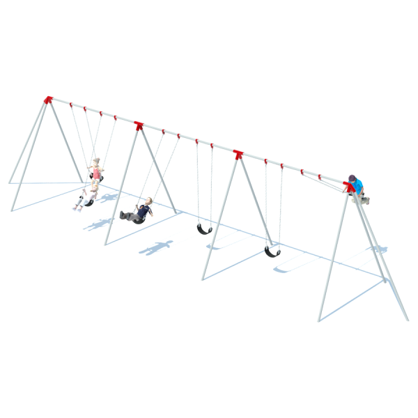 3 Bay 10' Tri-Pod Swing Frame