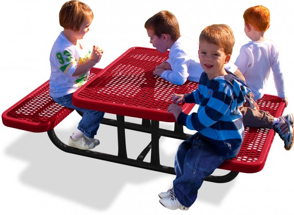 Heavy Duty Diamond Pattern Preschool Table