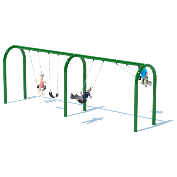 2 Bay 8' Arch 5" Swing Frame 