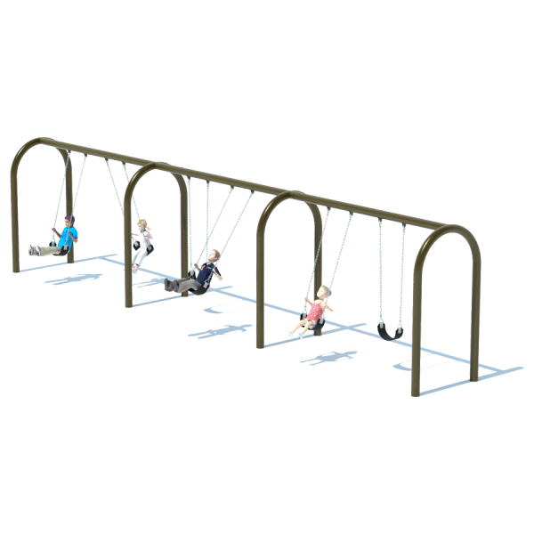 3 Bay 8' Arch 5" Swing Frame