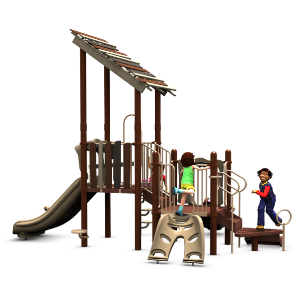 Kids Club treehouse playground Front view