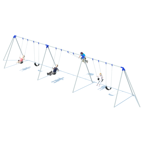 3 Bay 8' Tri-Pod Swing Frame