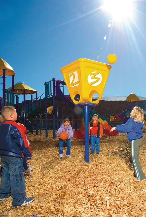 Ball Toss w/ Numbers Buy Commercial Playground Equipment American