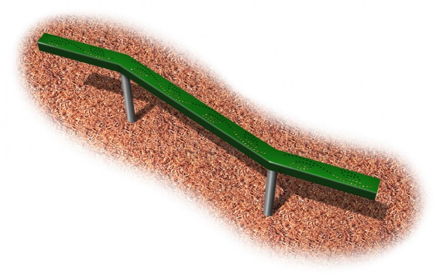 zigzag balance beam balance