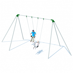 1 Bay 10' Tri-Pod Swing Frame