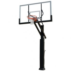 ADJUSTABLE BASKETBALL GOAL SYSTEM