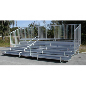 GTG Bleacher Series w/Aisle Handrails