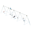 4 Bay 10' Tri-Pod Swing Frame