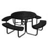 46" Round Expanded Metal Table