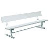 Aluminum Park Bench With Back