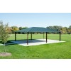 Single Tier Rectangle Steel Shelter