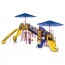 Galaxy Falls Playground - Playful Colors - Front View