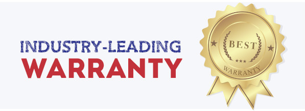 Industry Leading Warranty